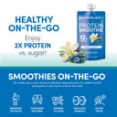 Protein Smoothie - Blueberry Vanilla 12 pack